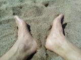 Les pieds, le lendemain